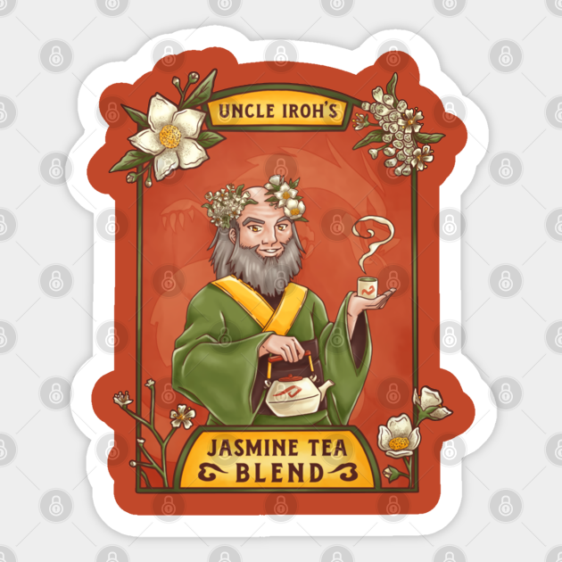 Jasmine tea blend uncle iroh Jasmine Tea Blend Uncle Iroh Sticker